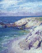 Guy Rose La Jolla Cove oil painting on canvas